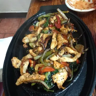 Hot fajitas!