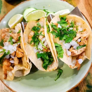 Street tacos - pollo