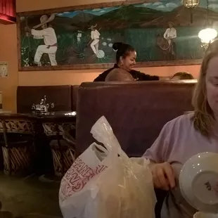 Great atmosphere! And great food!