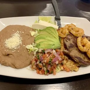 The Amigos Special without rice. Excellent variety.