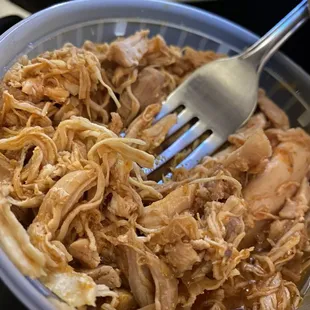 The incredibly delicious chicken.