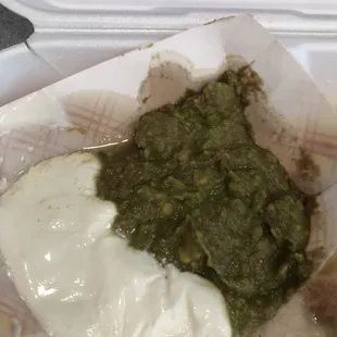 Sour cream &amp; guac
