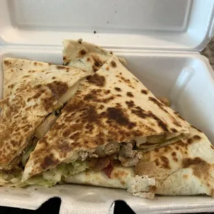 Chicken quesadilla