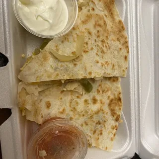 1. Chicken Quesadilla