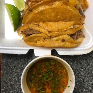 Birria tacos
