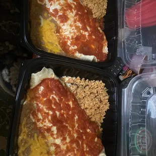 Wet Burrito Dinner!