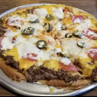 Mexican pizza