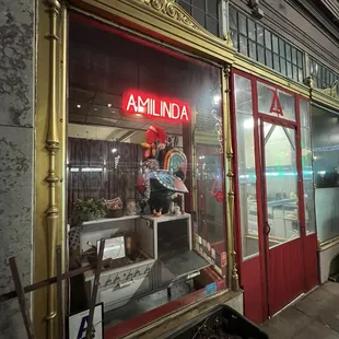 Exterior from the street