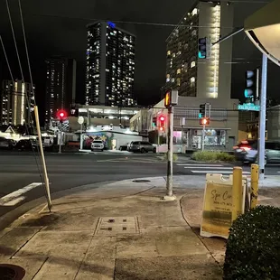 Street from walking view