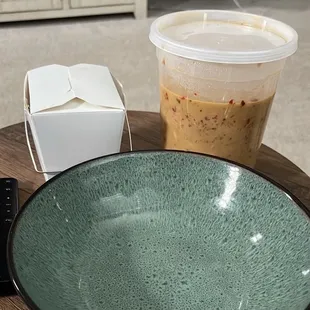 Panang curry with chicken