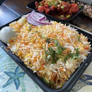 Shrimp Biryani