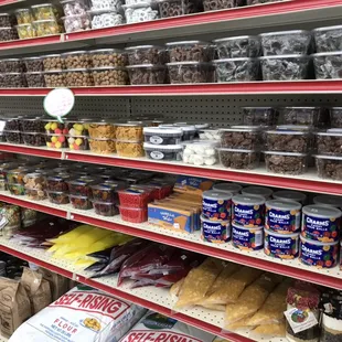 Lots of snacks and candies!