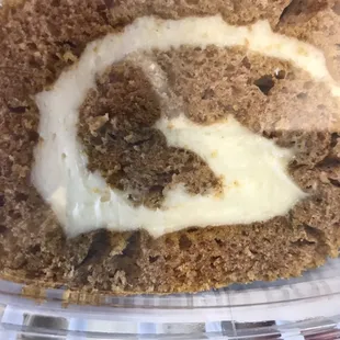 Pumpkin Cake Roll! Very popular!