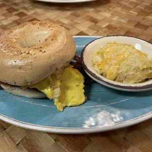 Everything? Bagel with Bacon, Egg &amp; Cheese was delicious