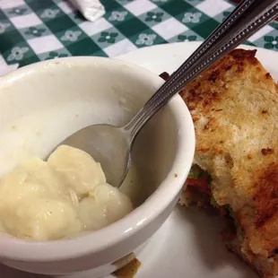 Open Faced Meatloaf Sandwich