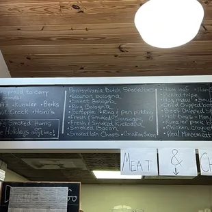 Deli menu