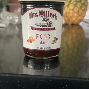 Best jam! F.R.O.G. What's in there? Go &amp; get it