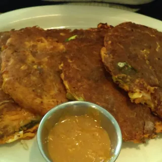 Spicy Kimchi Pancakes