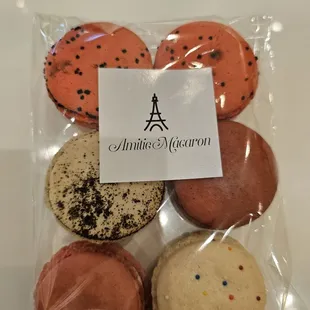 Assortment of macaroons