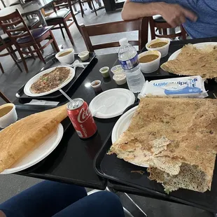Our food spread!!