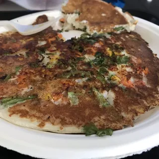 Vegetable Uttappam