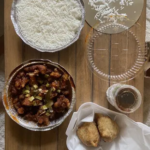 Gobhi Manchurian, Veg . Samosa