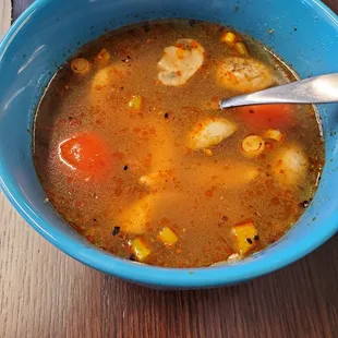 Tom Yum with chicken