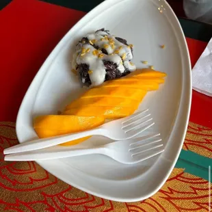 Mango &amp; Black Sticky Rice