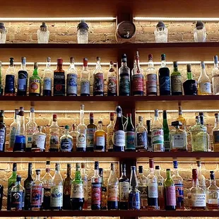 Our amaro selection
