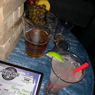 Just a bit thirsty...drinks not too sweet and delicious! Best Paloma I've had in a while!