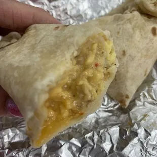 Breakfast burrito...awful.