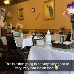 an empty restaurant with tables and chairs