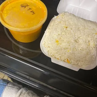 Chicken Tikka Masala and Rice