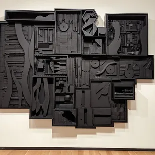 I'll admit I don't understand how the contemporary art is sneaking into this particular museum