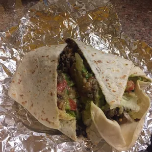 Carne Asada Burrito