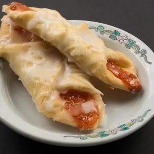 Sour cream pastries served on Thursdays only.