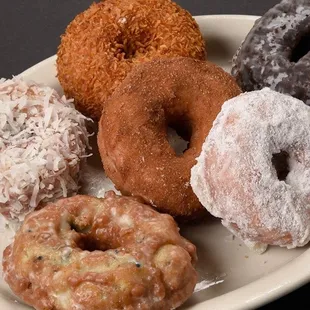 donuts, dough desserts, food