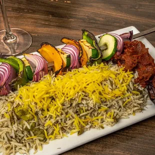 Vegetarian Kabob