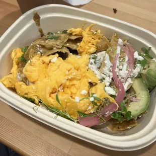 Chilaquiles green (to go)