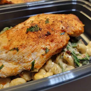 Tuscan chicken Mac n cheese