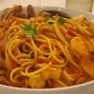 Spaghetti Seafood ADP Style photo by @spicevida