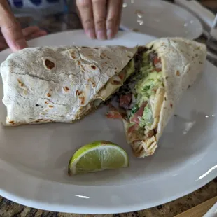 Carne asada burrito