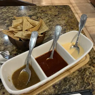 Chips and Salsa Trio