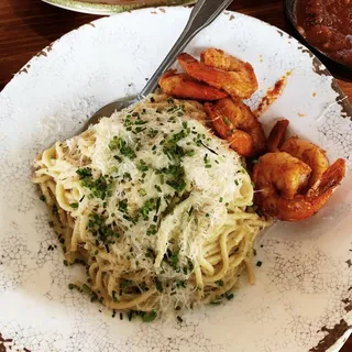 New Mexico Hatch Chile Spaghetti