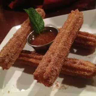 Churros with Salted Caramel