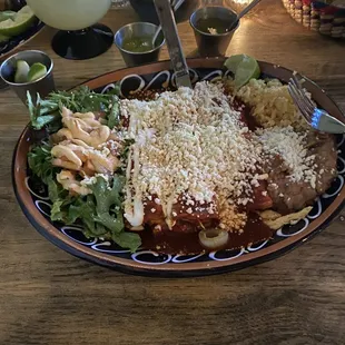 Chicken Enchiladas