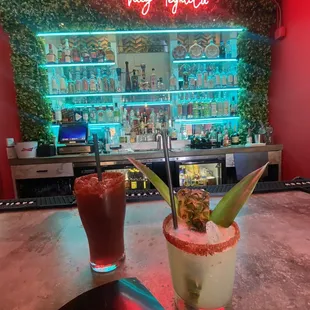Michelada pineapple margarita