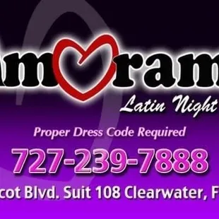 the logo for amorama latin club
