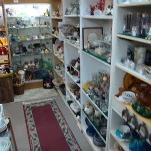 One of the typical vendor areas.