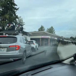 Drive through coffee fix!